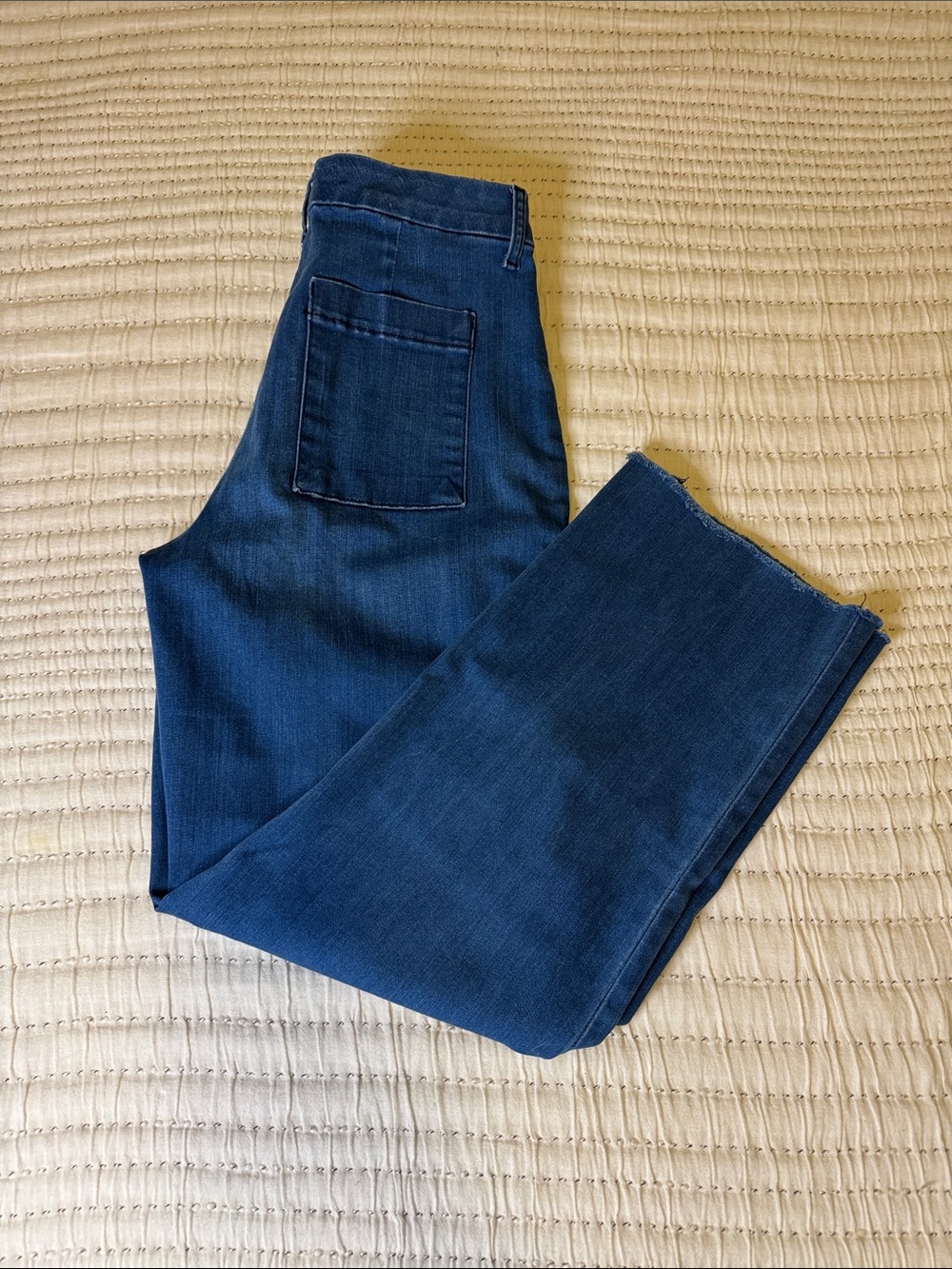 Frank & Eileen Deep Indigo Straight-Leg Jeans